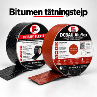aluflex bitumentejp terracotta, flextät bitumen tätningstejp