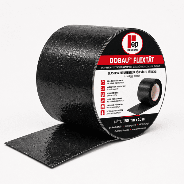 Zoom bild av Självhäftande elastomerbitumen tejp för tätning och anslutningar