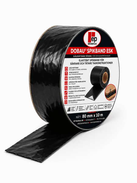 Zoom bild av Elastiskt spikband för tätning av spikgenomföringar i taksystem