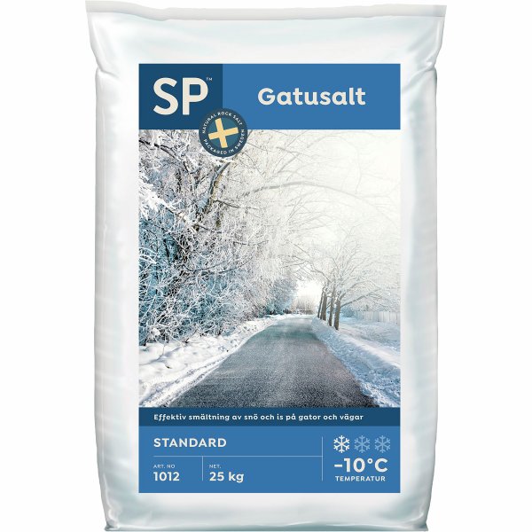 Zoom bild av Gatusalt, vägsalt 25kg säck